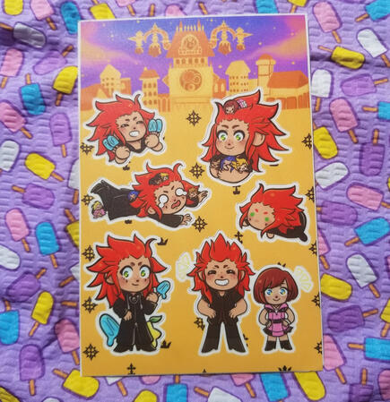 Axel Sticker Sheet